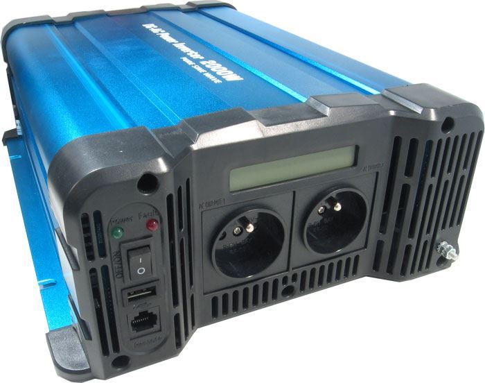 Solarvertech FS2000-212 12V/230V 2000W + USB čistá sinusovka