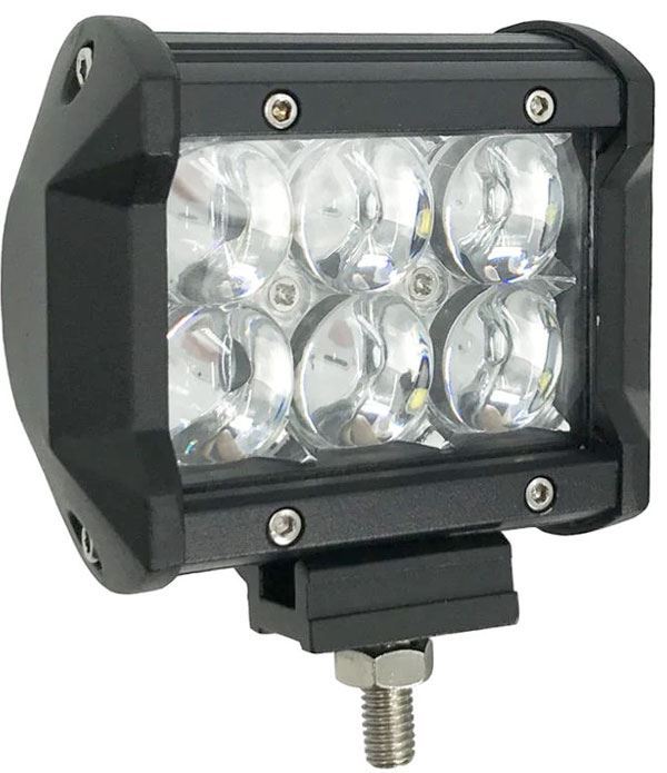 Pracovní světlo LED rampa 10-30V/18W, l10cm, dálkové s čočkami