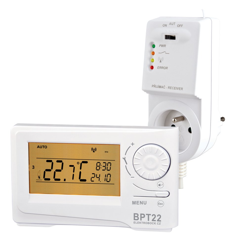 ELEKTROBOCK BPT22 - Bezdrátový termostat