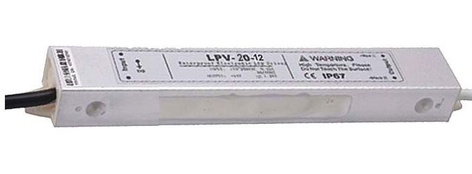 Zdroj - LED driver 12V DC/20W - Carspa LPV-20-12