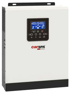 Hybridní měnič napětí CARSPA KS1.5K, DC/AC 12V/1200W, regulátor PWM